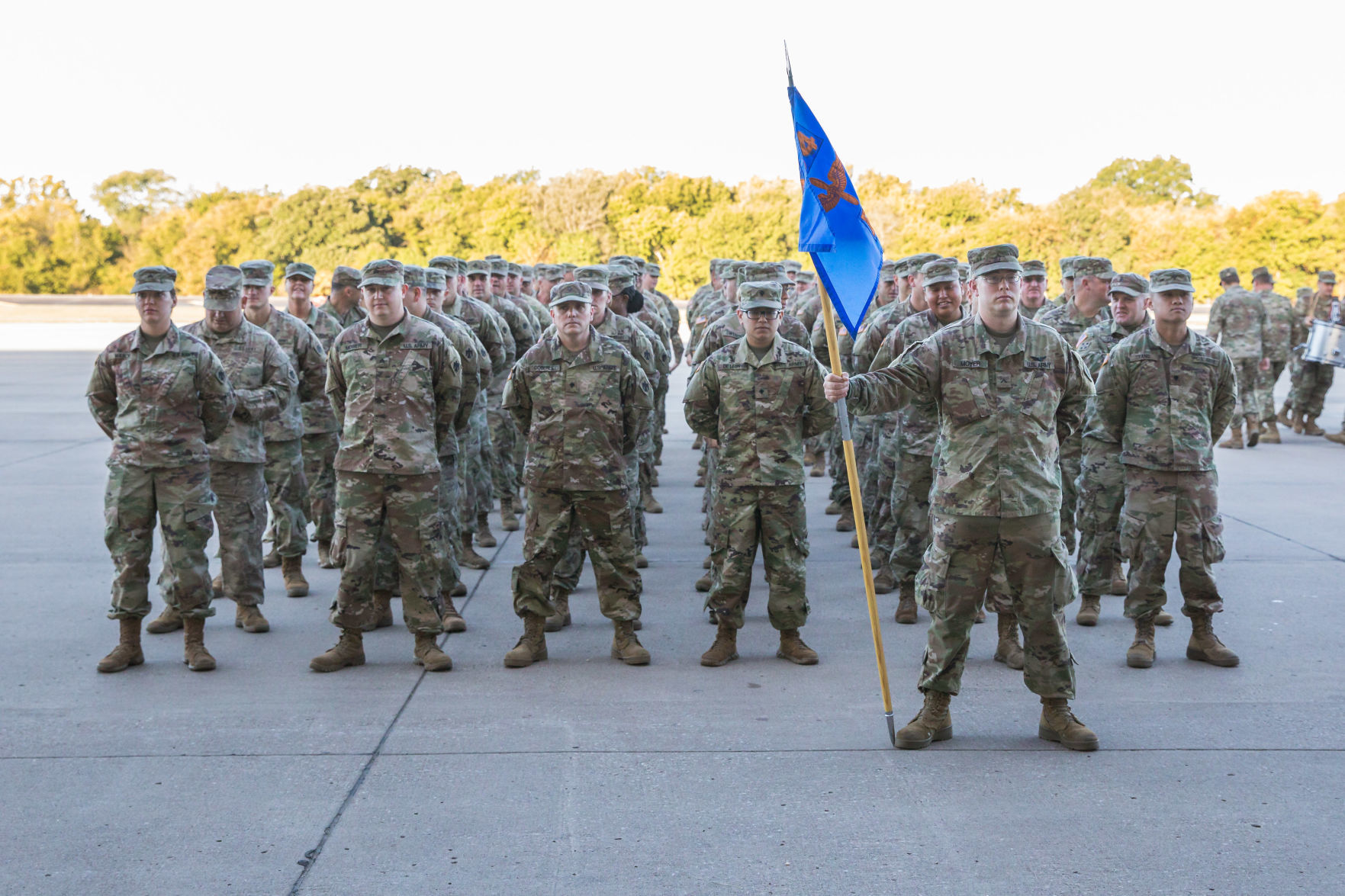 Okla National Guard Sendoff